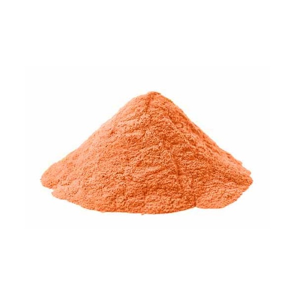Pigments cosmétiques naturels orange vif
