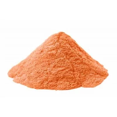 Pigments cosmétiques naturels orange sanguine