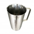 Becher cosmetique gradué Inox 2 litres 