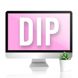 DIP Baume coulé lèvres cerise