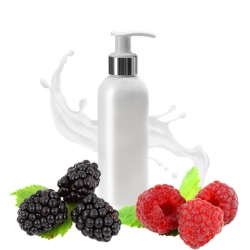 RECETTE LAIT CORPS ANTIOXYDANT MÛRE FRAMBOISE