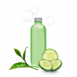 RECETTE BAIN MOUSSANT DETOX THE VERT CONCOMBRE