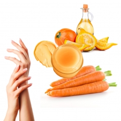RECETTE BAUME POUR LES MAINS HUILES  CAROTTE COURGE 