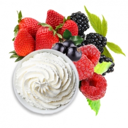 RECETTE CHANTILLY CORPORELLE FRUITS ROUGES