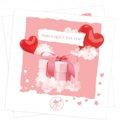 Carte cadeau Saint-Valentin