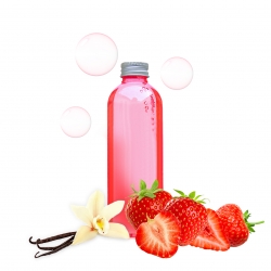 RECETTE BAIN MOUSSANT GOURMAND FRAISE VANILLE