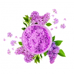 RECETTE GOMMAGE AU SUCRE PARFUM LILAS