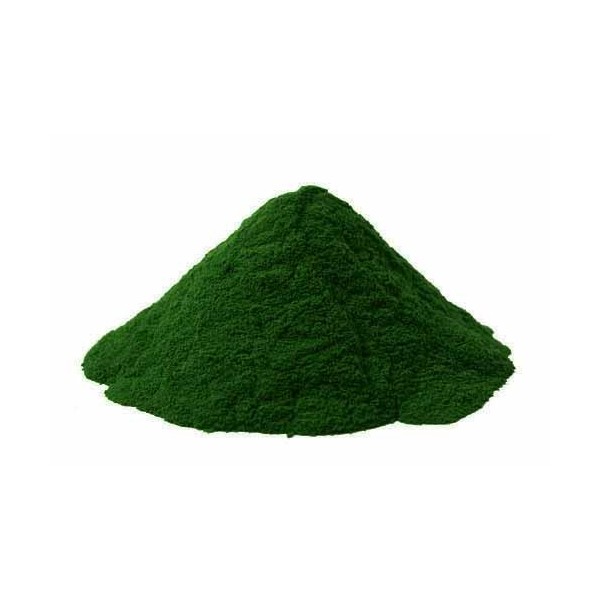 Pigments cosmétiques naturels verts sapin