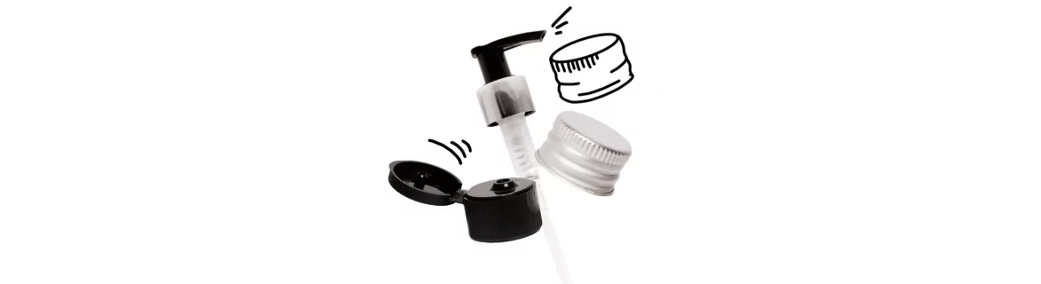 Kupakok, szivattyúk és spray-k