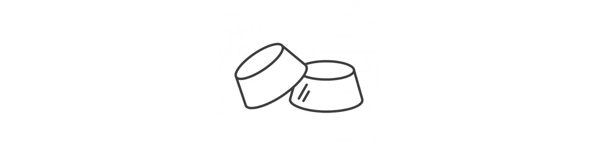 Marque blanche savon solide transparent