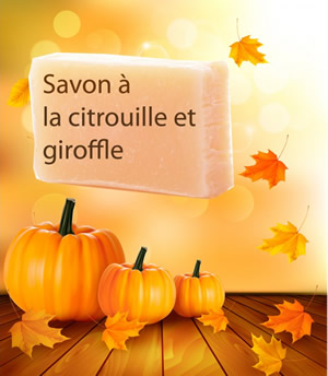 savon de cuisine citrouille et girofle